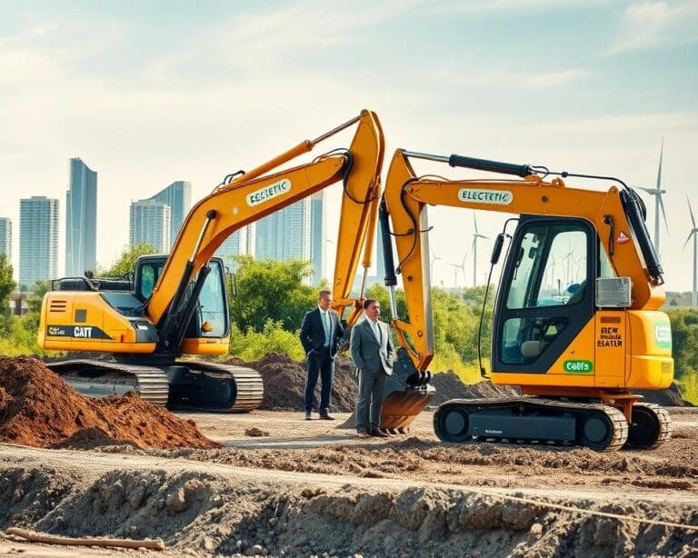Elektrisch bouwmaterieel als standaard in duurzame projecten