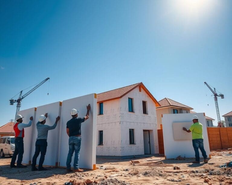 Hoe ondersteunt prefabricage efficiënte woningbouw?