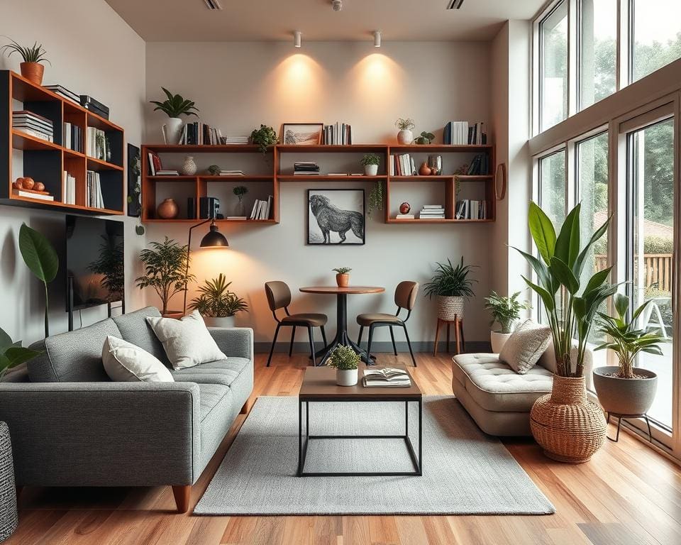 Hoe richt je een kleine woning optimaal in?