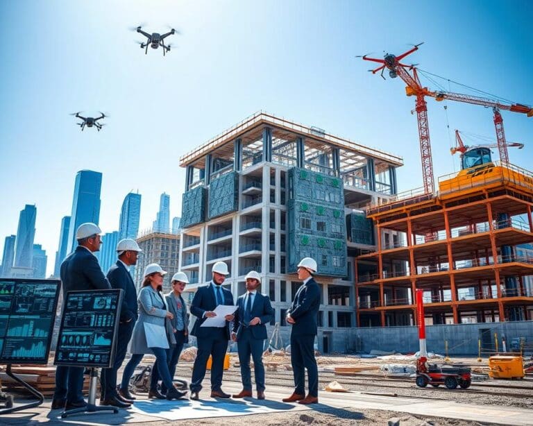 Slimme bouwtechnologieën die efficiëntie op de bouwplaats verhogen