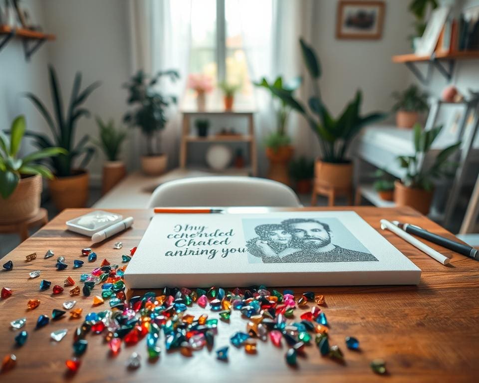 Waarom diamond painting kopen bij GlitterCraft voor eigen foto?