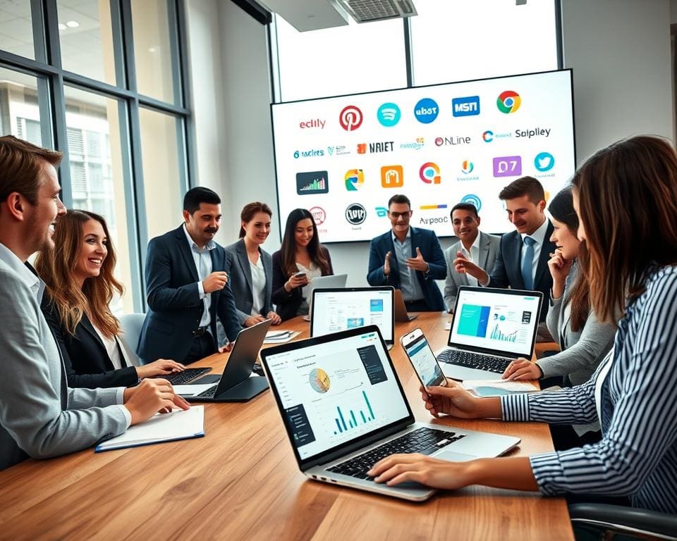 Waarom kiezen bedrijven voor online platforms?