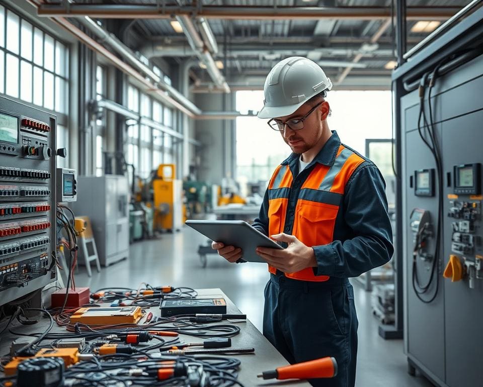 Wat doet een monteur industriële elektrotechniek?