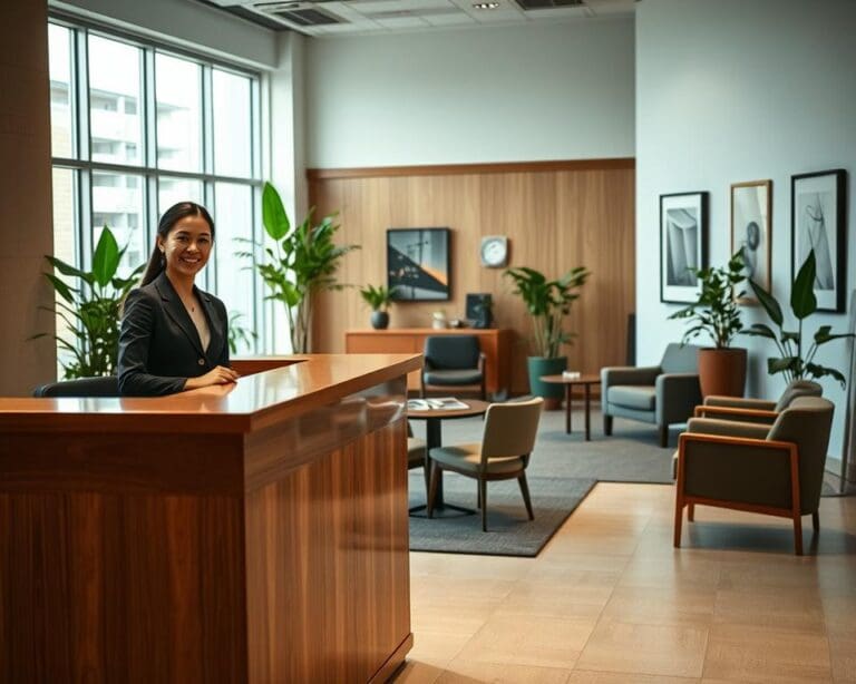 Hoe richt je een efficiënte receptie in?