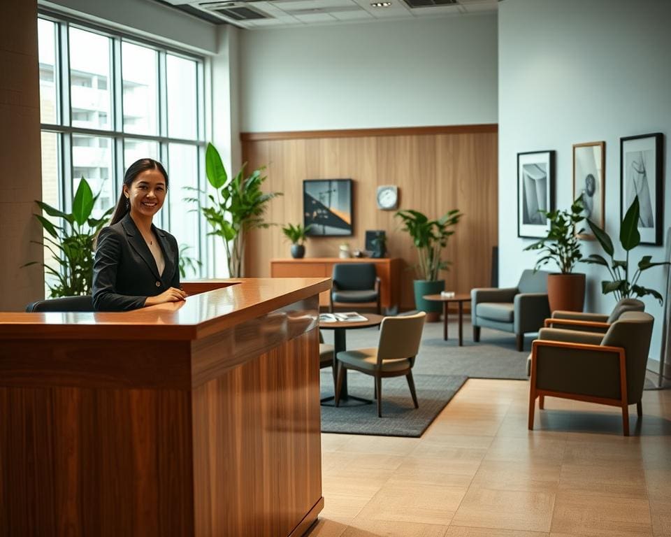 Hoe richt je een efficiënte receptie in?