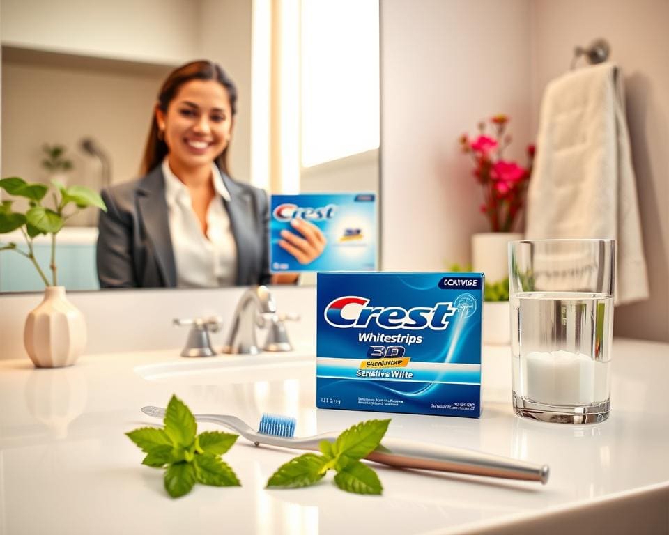 Waarom kiezen mensen voor Crest 3D Whitestrips Sensitive White?