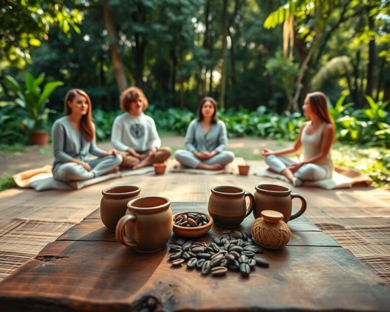 Wat doet een cacao ceremonie voor innerlijke rust?