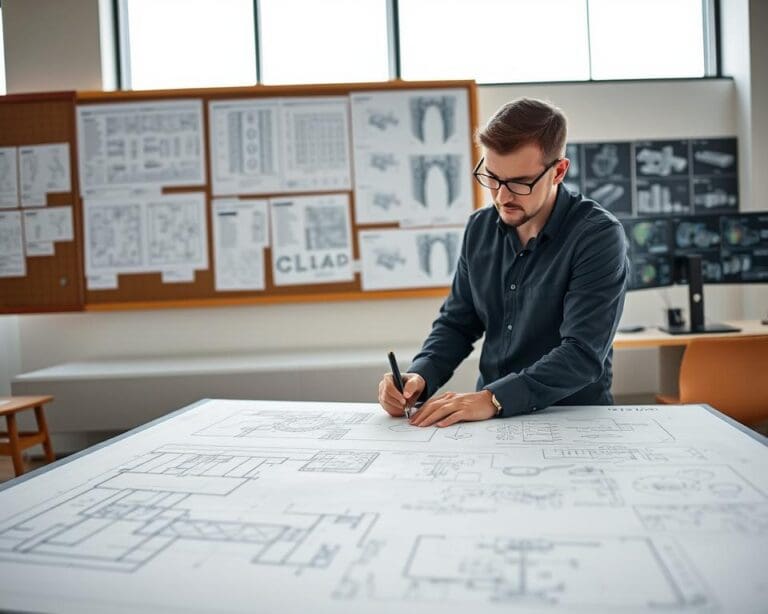 Wat doet een technisch tekenaar?