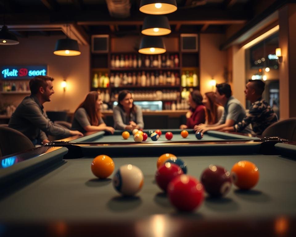 Wat maakt een avondje poolen zo ontspannen?