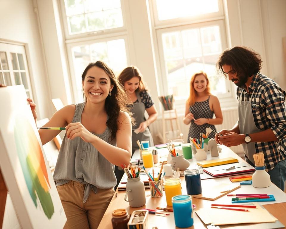 Wat maakt een creatieve hobbydag leuk?