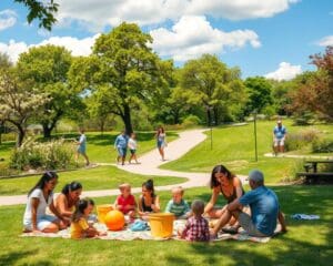 Wat maakt een familiedag in het park gezellig?