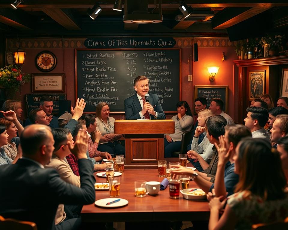 Wat maakt een live gepresenteerde pubquizshow uniek?