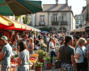 Wat maakt een weekendmarkt zo sfeervol?
