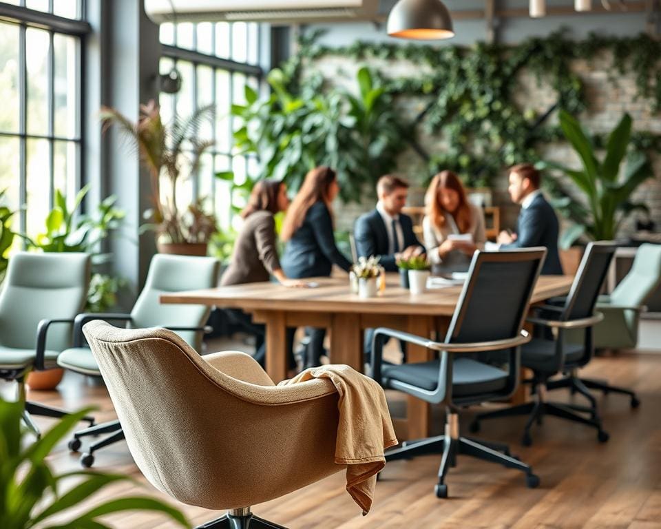 Wat maakt tweedehands design stoelen duurzaam voor bedrijven?