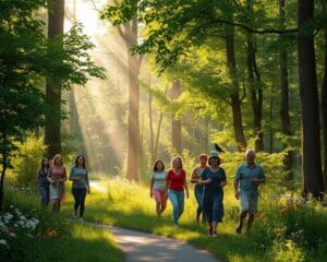 Wat zijn voordelen van wandelen in het bos?