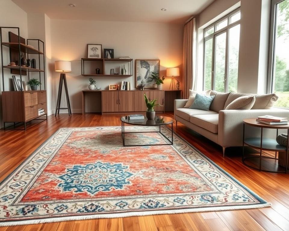 Hoe kies je een stijlvol vloerkleed voor je woonkamer?