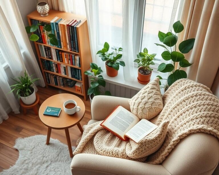 Hoe maak je een gezellige leeshoek in huis?
