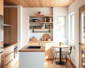 Hoe maak je een kleine keuken praktisch?