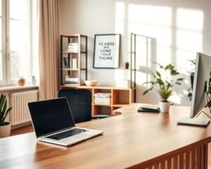 Hoe richt je een thuiskantoor in huis in?