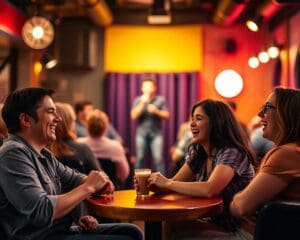 Waarom gaan vrienden samen naar een comedyshow?