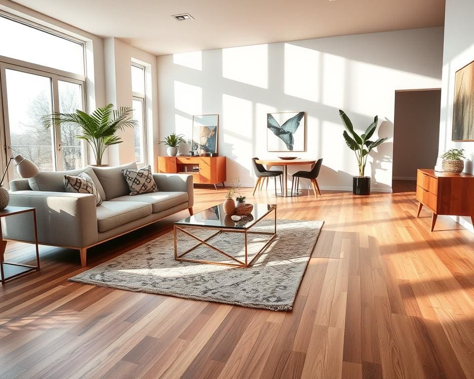 Welke vloer past bij een modern interieur?