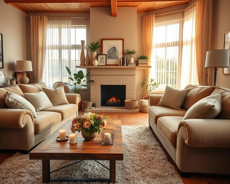 Hoe maak je een woonkamer gezelliger?