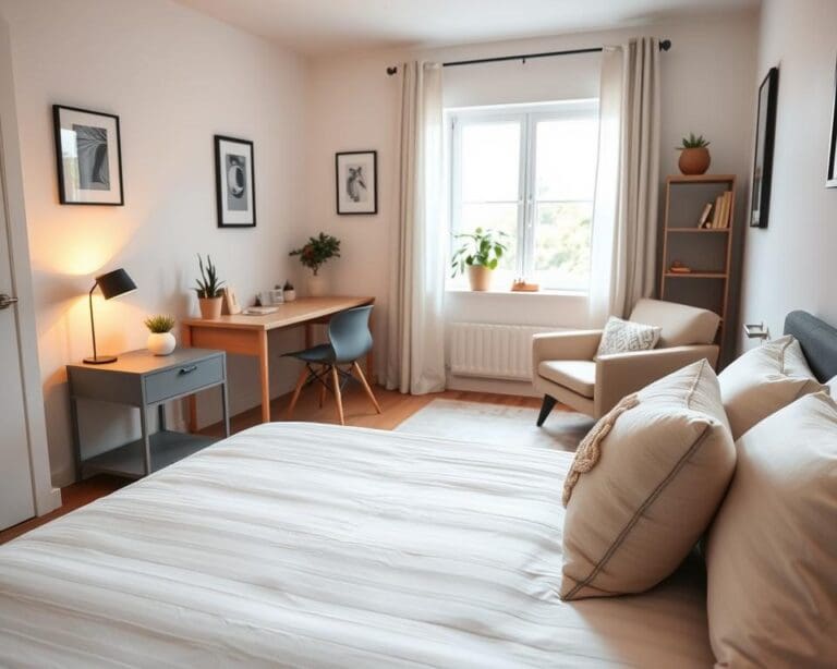 Hoe richt je een logeerkamer praktisch in?