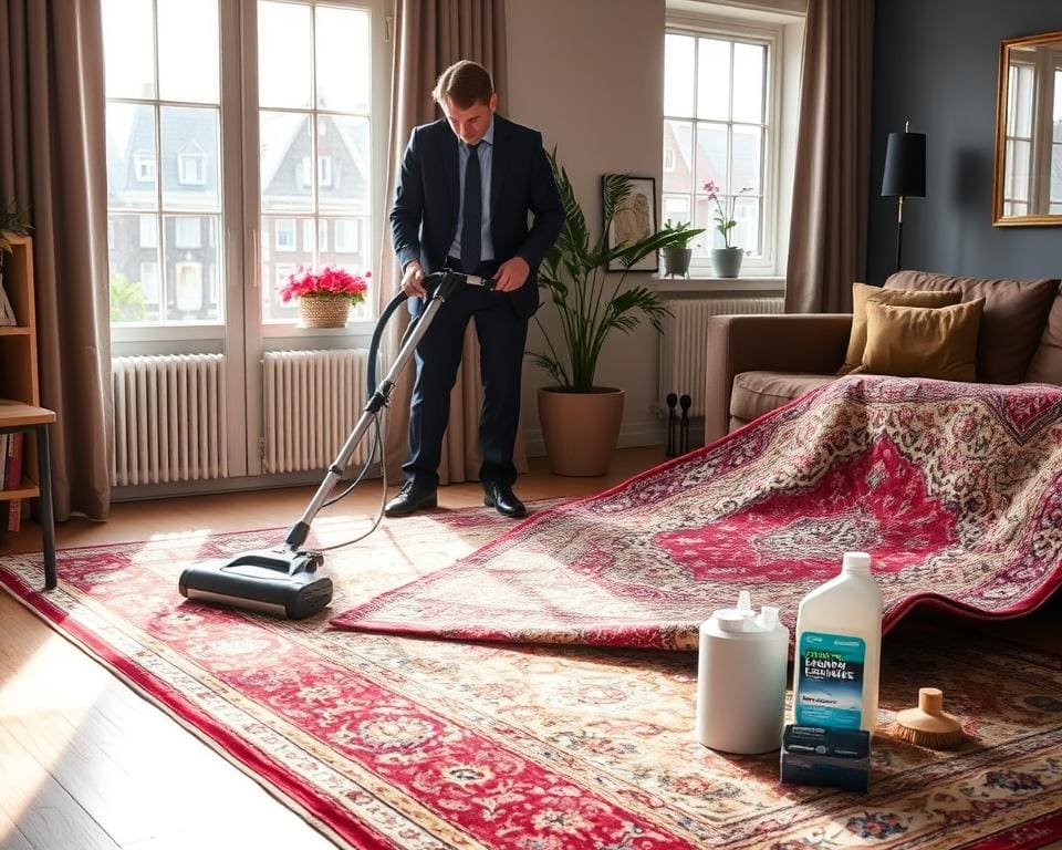 Vloerkleed reinigen Amsterdam: tips en kosten