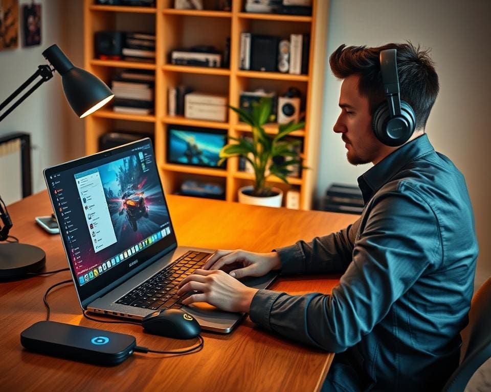 laptop werk en gaming