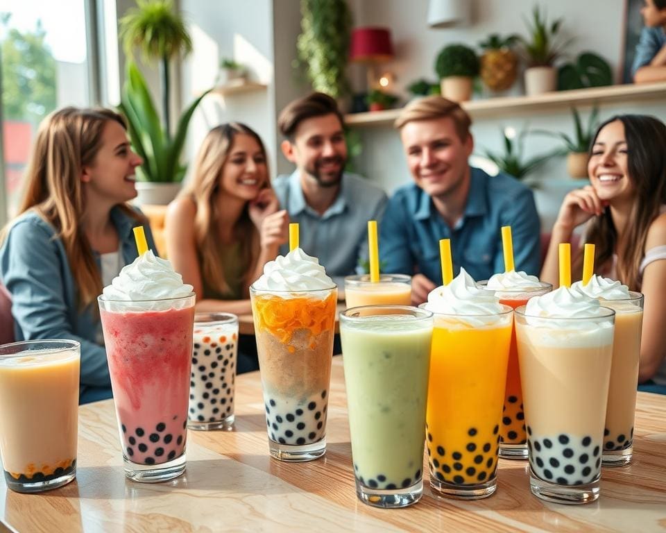 bubble tea populair