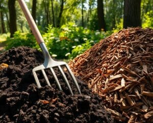 compost en boomschors