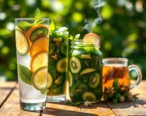 gezonde drankjes zonder suiker