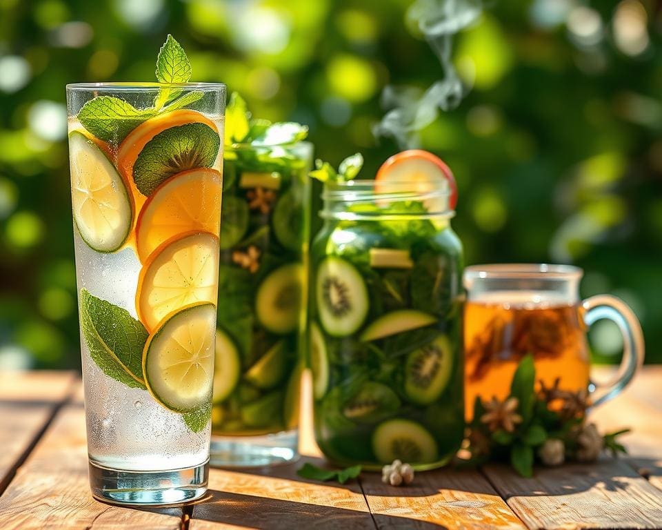 gezonde drankjes zonder suiker