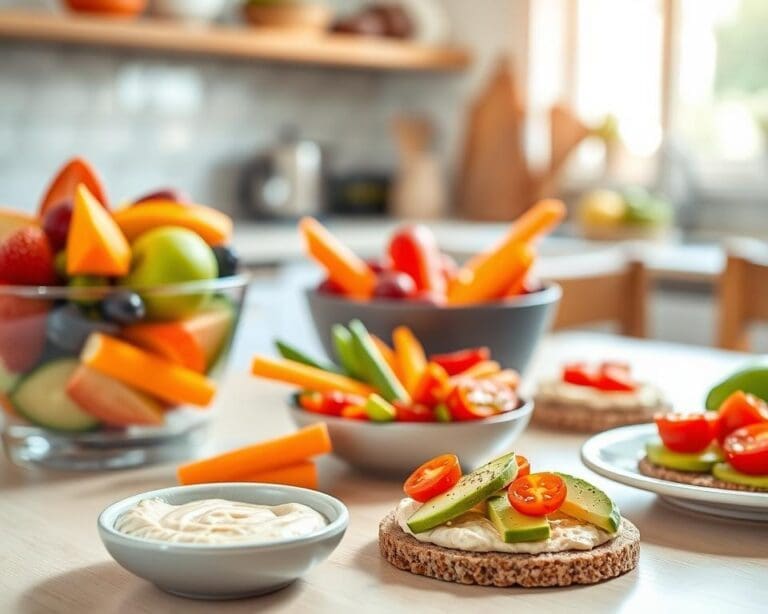 gezonde snacks tussendoor