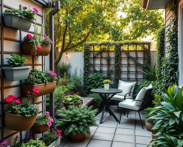 kleine tuin inrichten