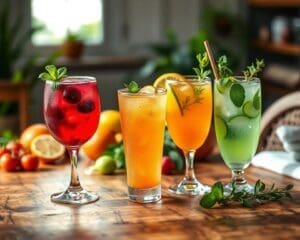 mocktails zonder alcohol