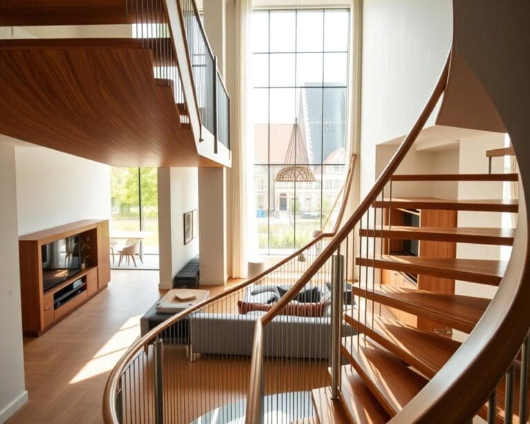 nieuwe trap woning  in Delft