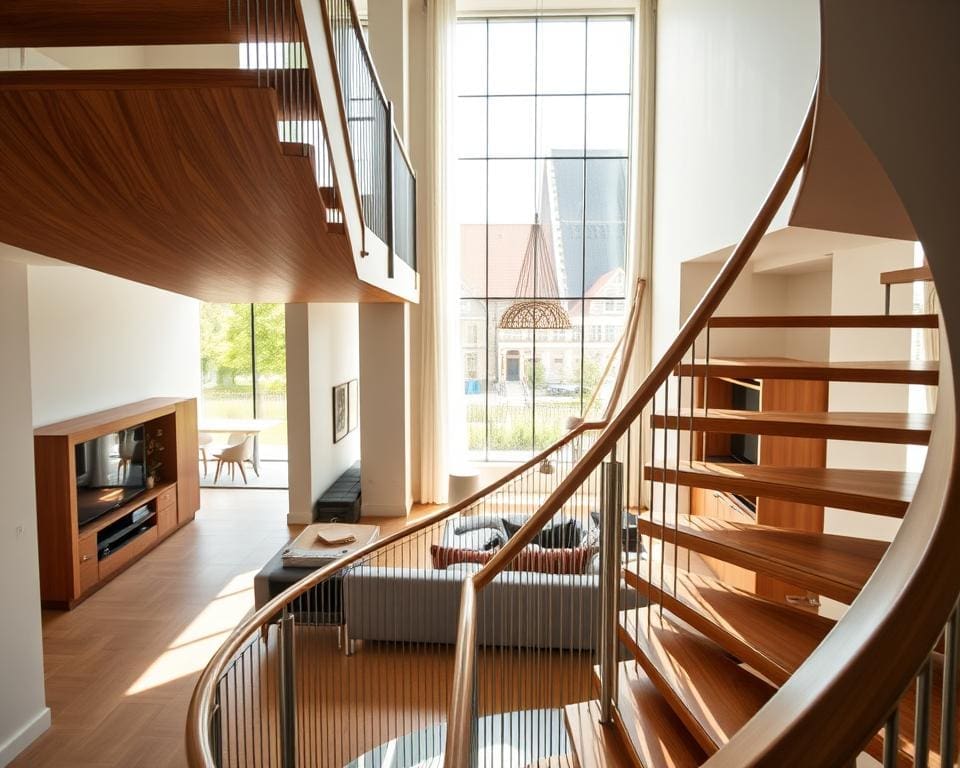 nieuwe trap woning  in Delft