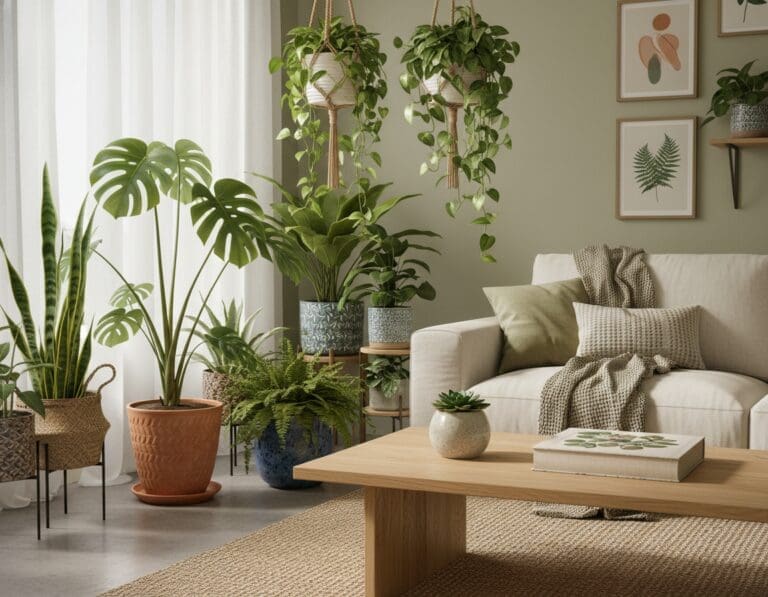 planten woonkamer