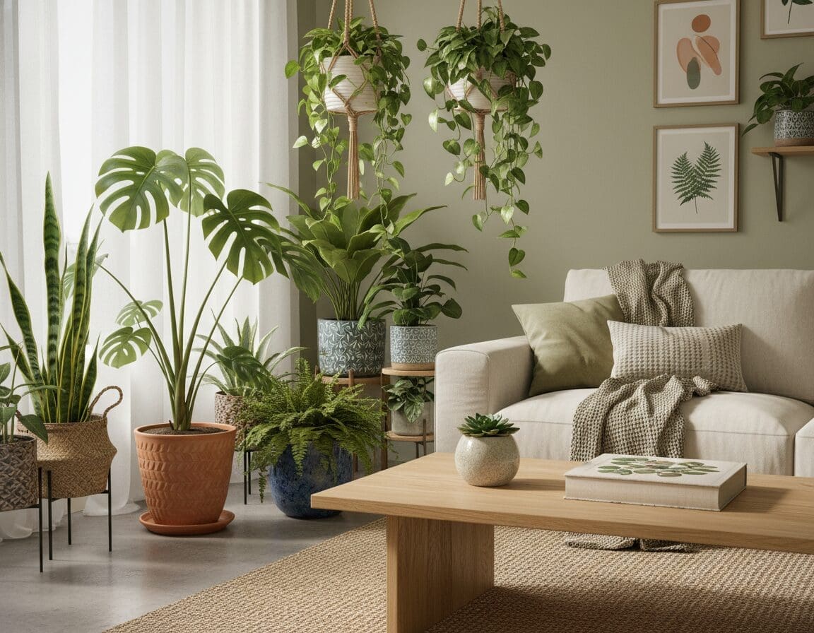 planten woonkamer