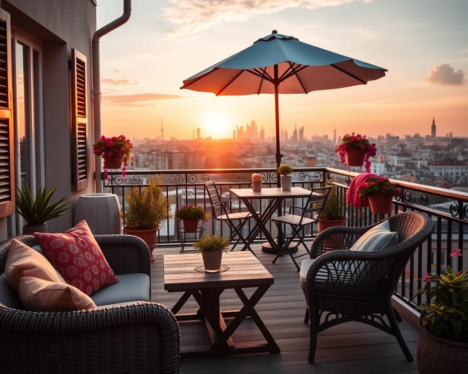 balkon inrichten