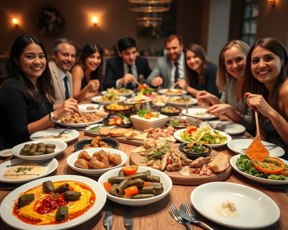 shared dining gerechten
