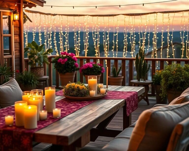 terras inrichten