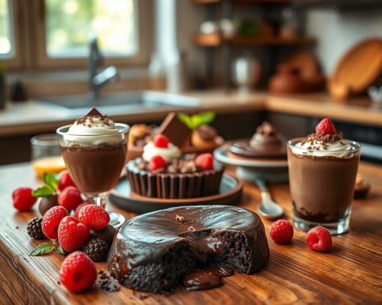 chocolade desserts