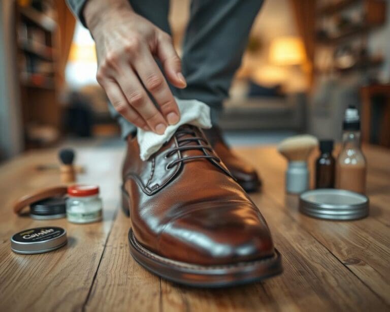 leren schoenen