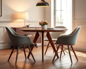 eetkamerstoelen ronde eettafel