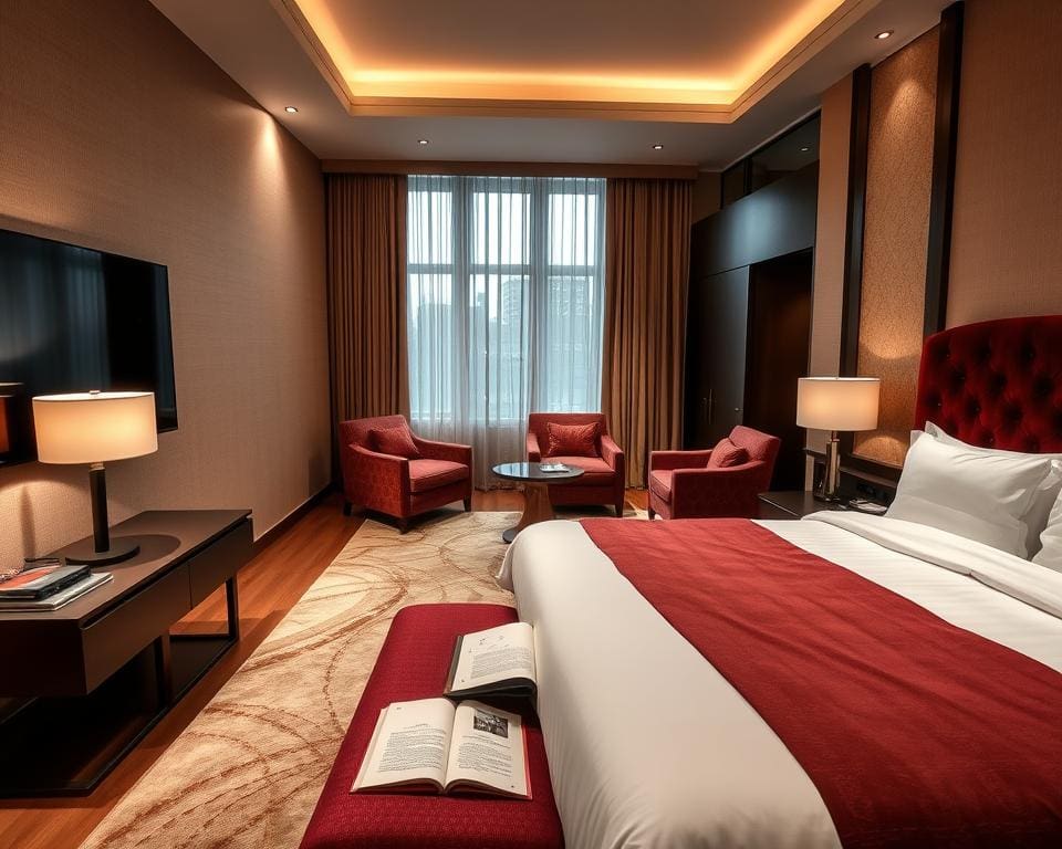 hotel chique slaapkamer