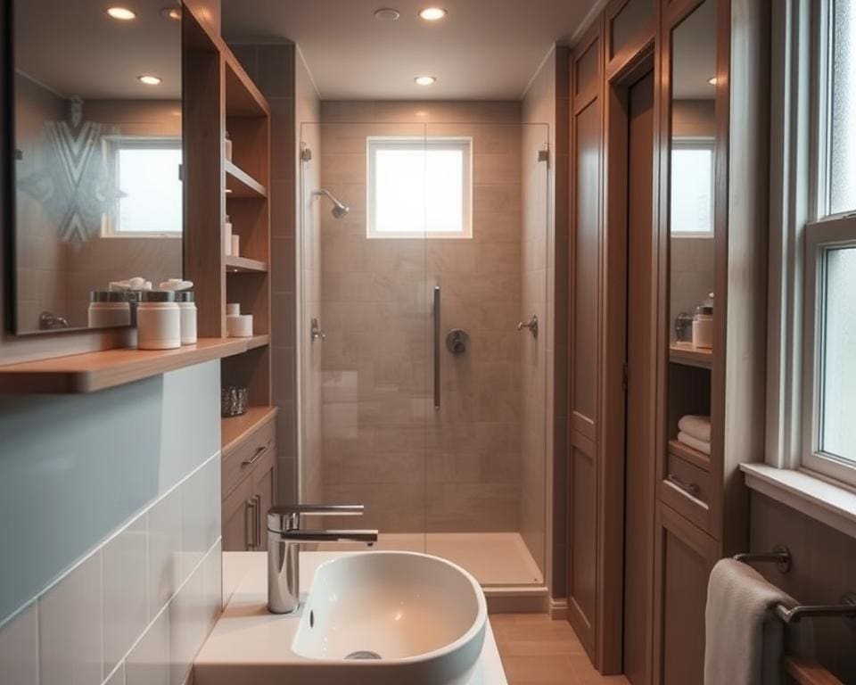kleine badkamer