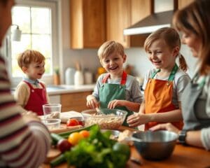 koken met kinderen