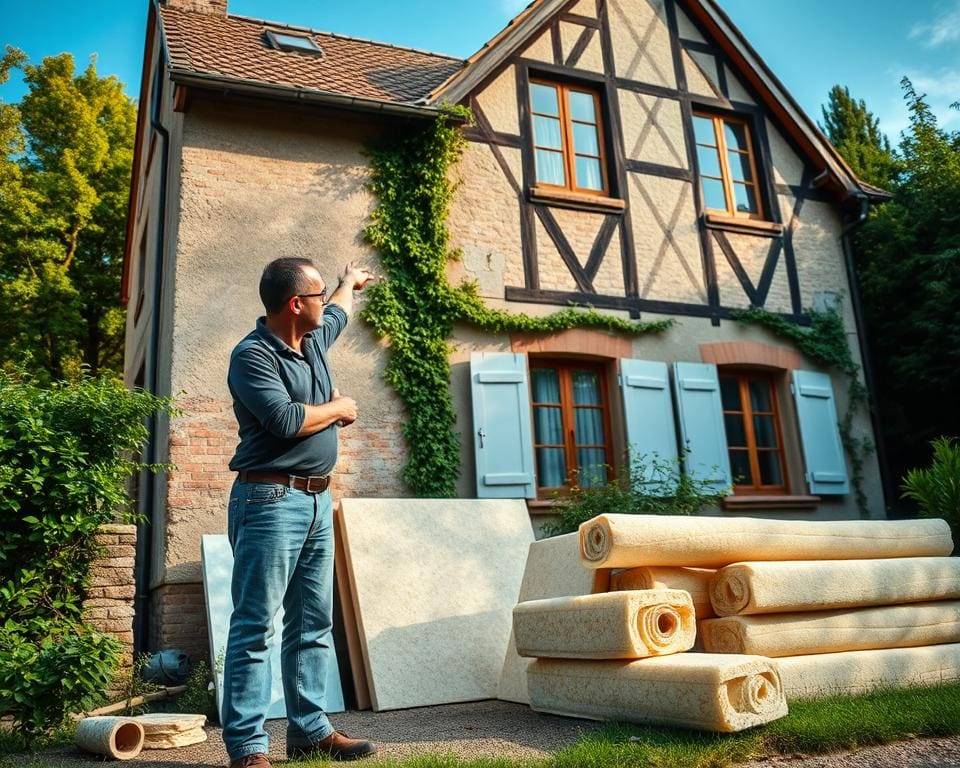 oude woning isoleren